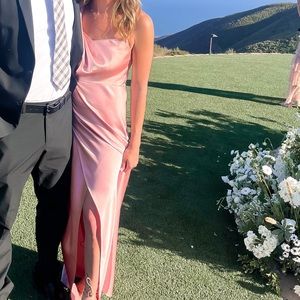 Light pink sz small 4 (Giant Bini) worn once for my brother’s Malibu wedding